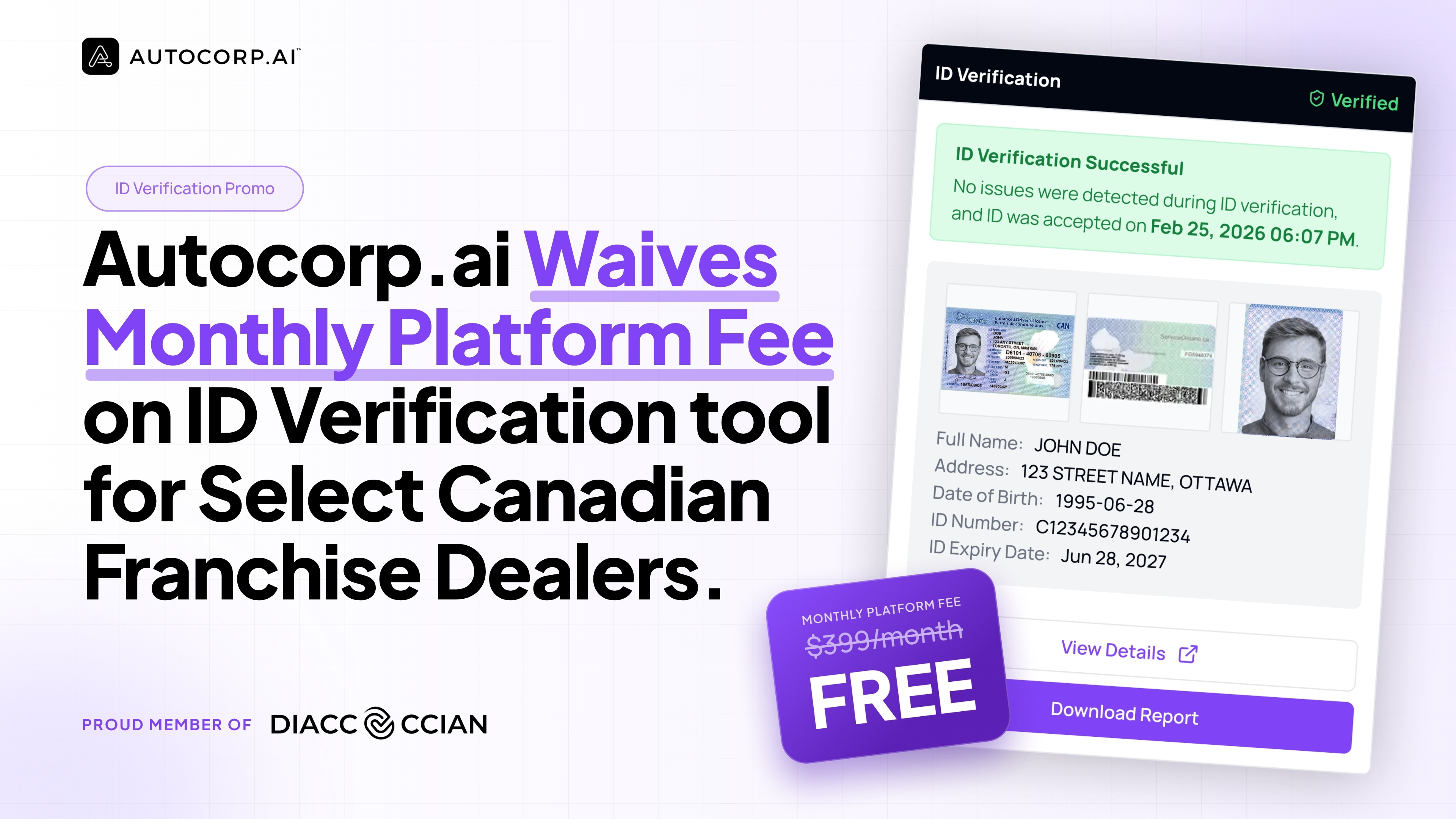 AVA ID fee waiver targets Canadian franchise auto dealers