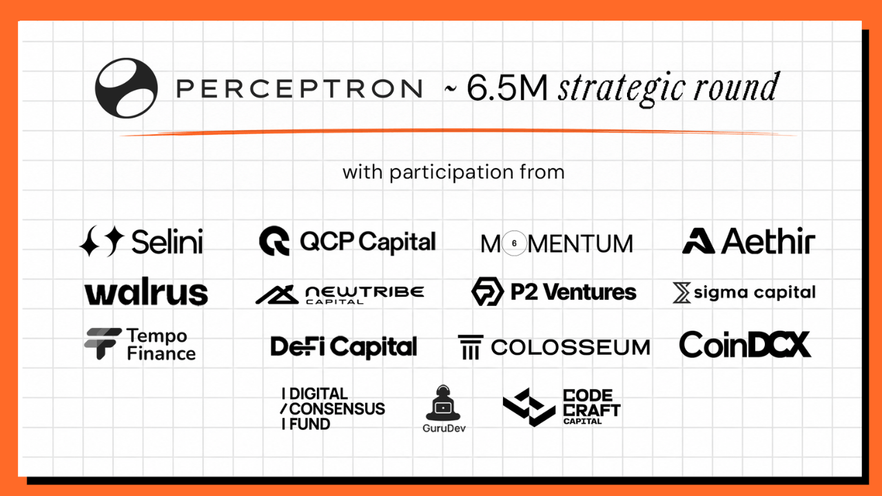 Perceptron raises $6.5M for decentralized AI data network