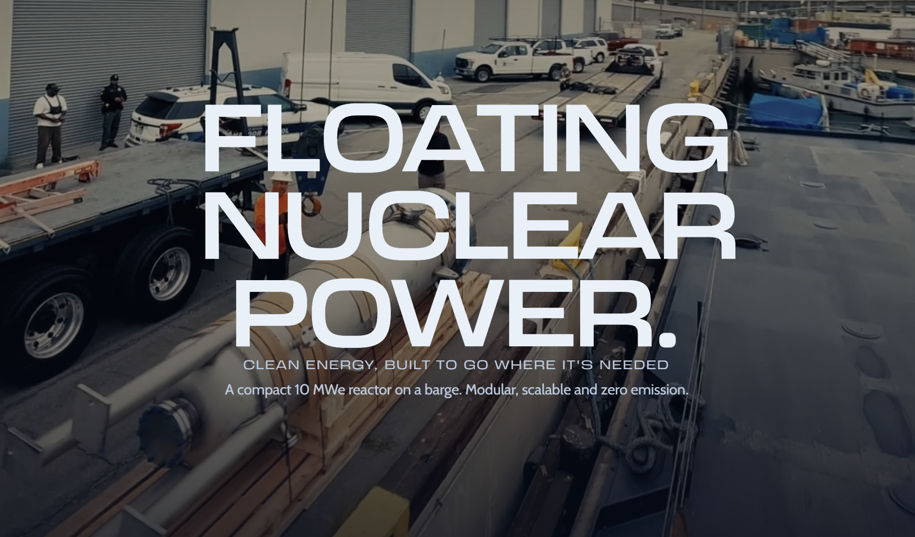 Bluecore Energy raises $10 million for floating nuclear power systems