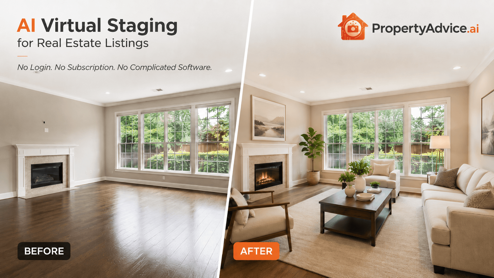 PropertyAdvice.ai launches no-login AI staging tool for listings