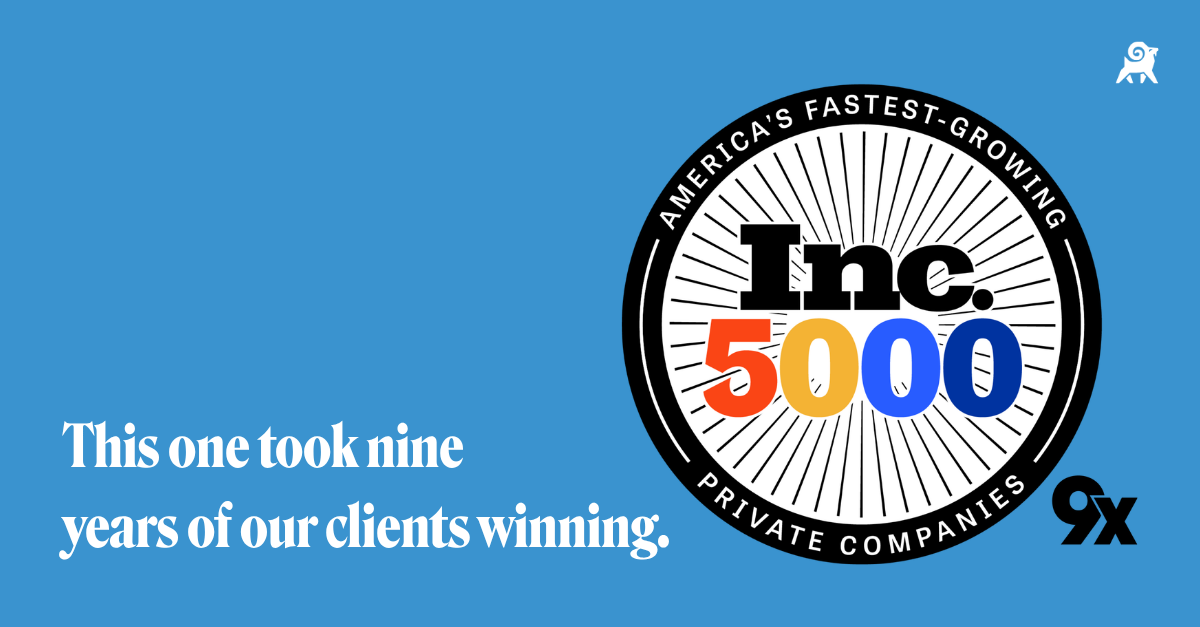 Rankings.io says it made the 2026 Inc. 5000 for a ninth straight year